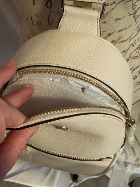 kate spade Parchment Pebble Leather Mini Backpack Crossbody main image 7